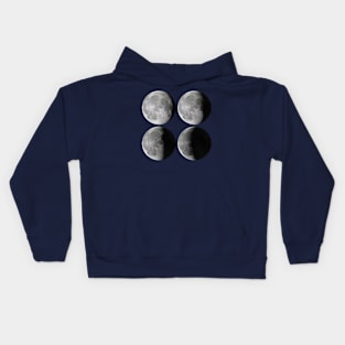 Moon Phases Kids Hoodie